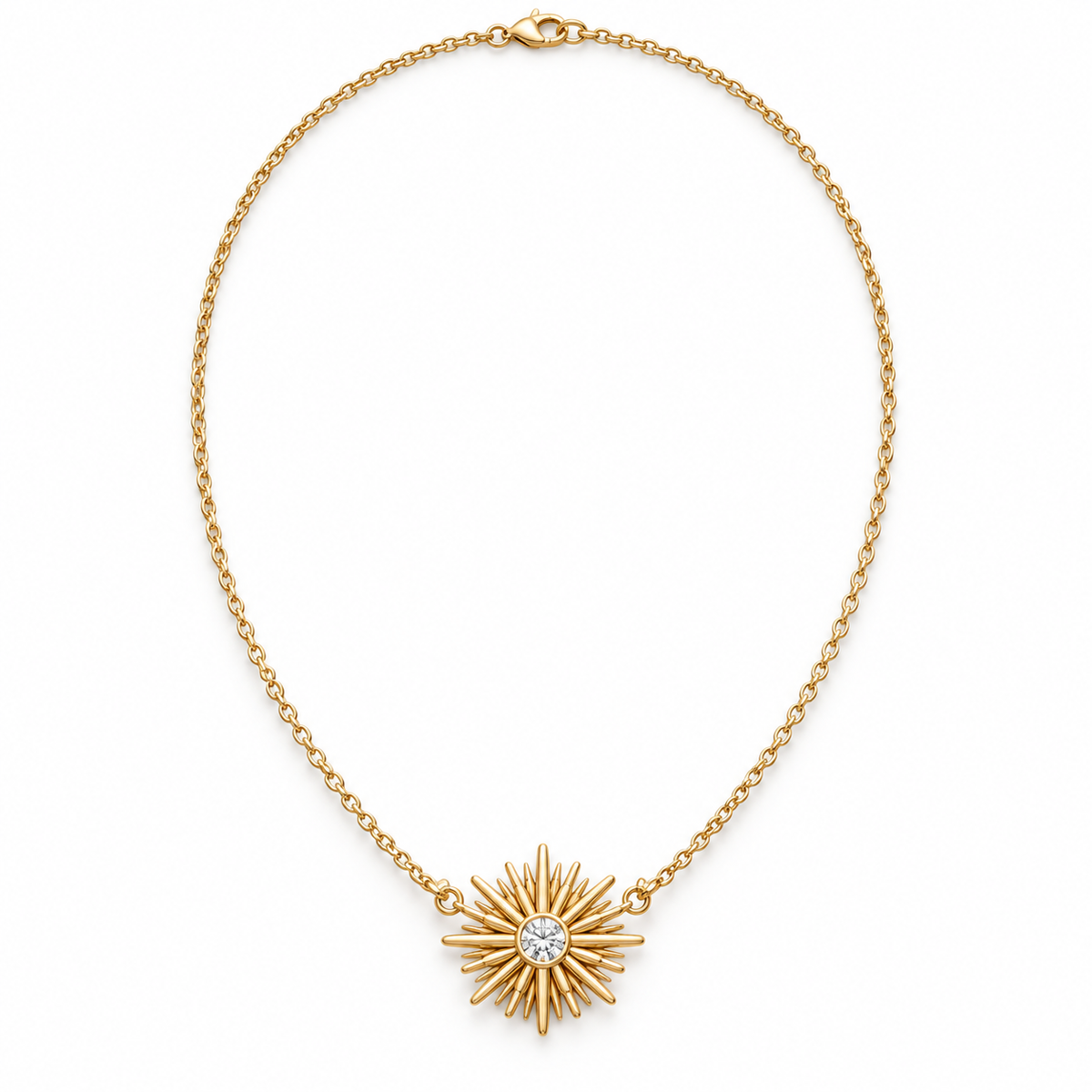 Solar Flare Necklace design rendering