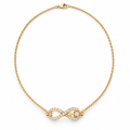Eternal Loop Necklace design rendering