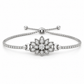 Lotus Bloom Clasp Bracelet design rendering