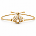 Seashell Lock Bracelet design rendering