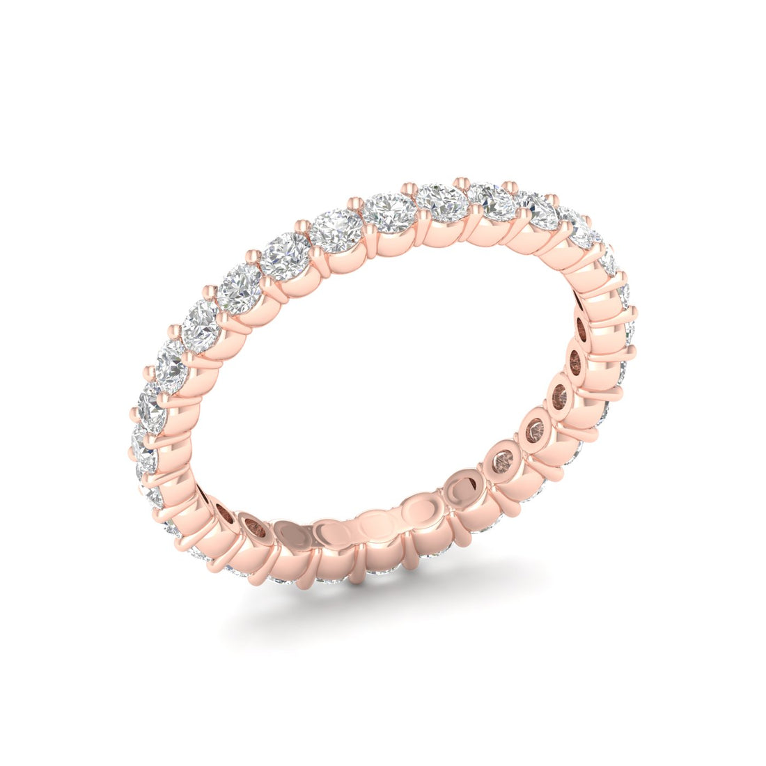 1 CTW Round Eternity Lab Grown Diamond Wedding Band