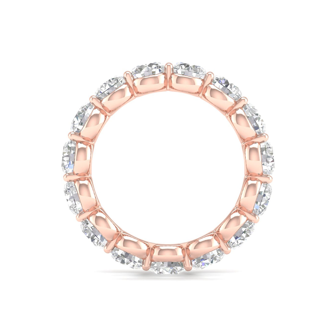 5 CTW Round Eternity Lab Grown Diamond Wedding Band