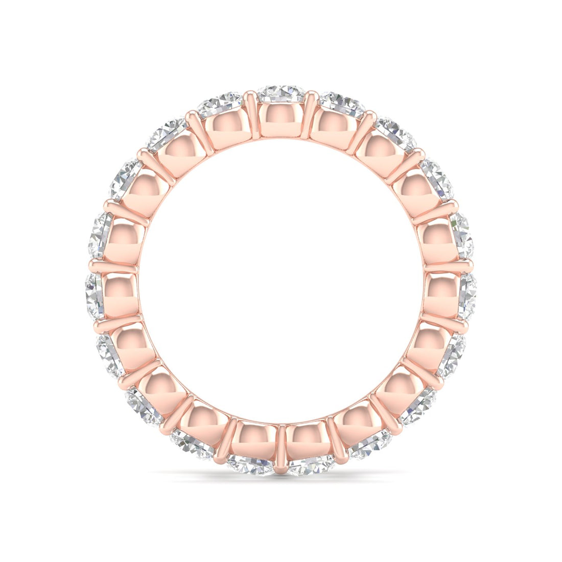 3 CTW Round Eternity Lab Grown Diamond Wedding Band