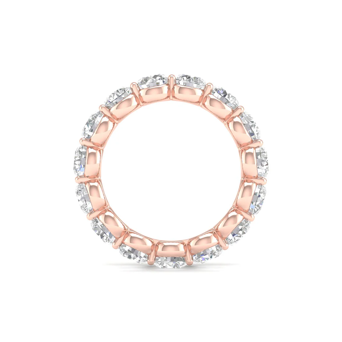 4 CTW Round Eternity Lab Grown Diamond Wedding Band