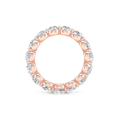 4 CTW Round Eternity Lab Grown Diamond Wedding Band