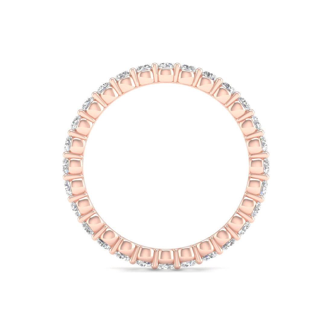 1 CTW Round Eternity Lab Grown Diamond Wedding Band