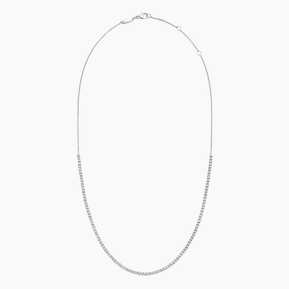 2 1/5 CTW Lab Grown Diamond Tennis Chain For Men Women