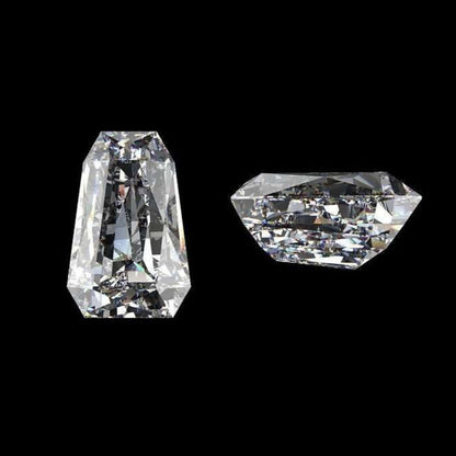 Unique Coffin Shape Lab Grown Diamond