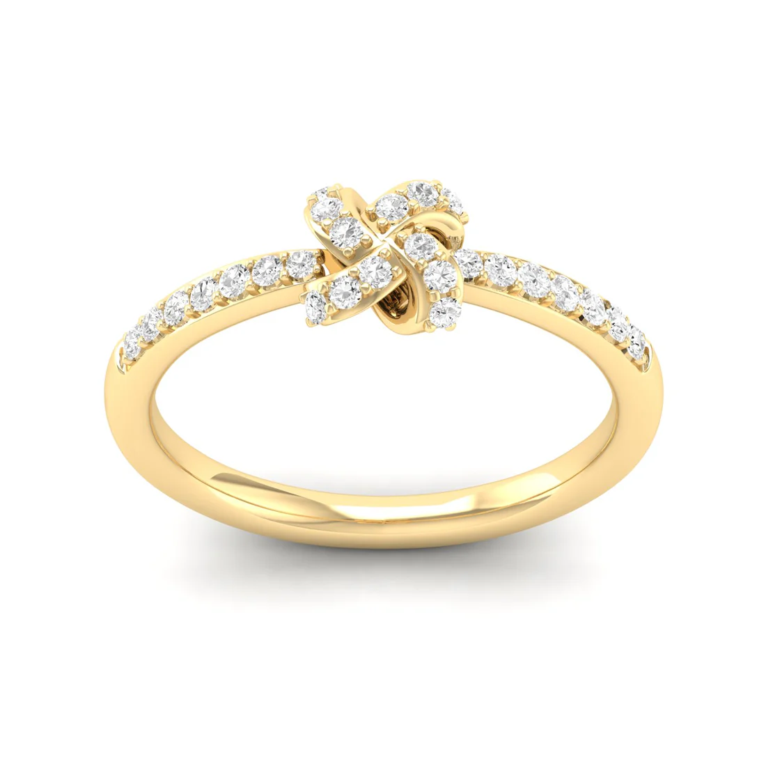 0.23Ctw Lab Grown Diamond Half Eternity Fashion Ring