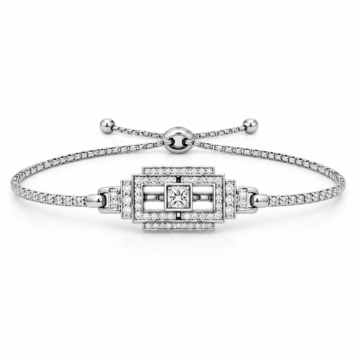 Deco Gate Lock Bracelet design rendering