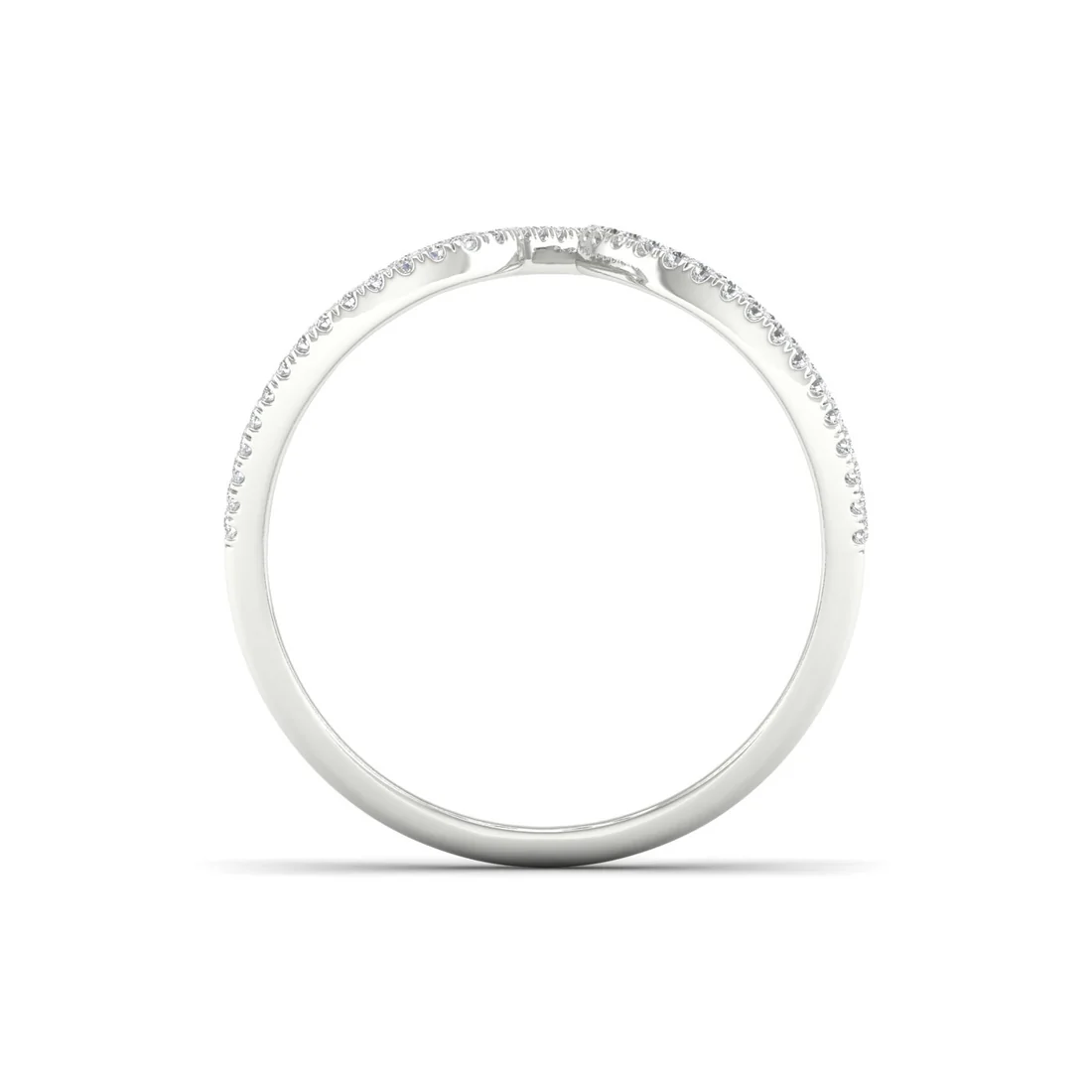 0.40Ctw Round  Lab Grown Diamond Cocktail Ring Band