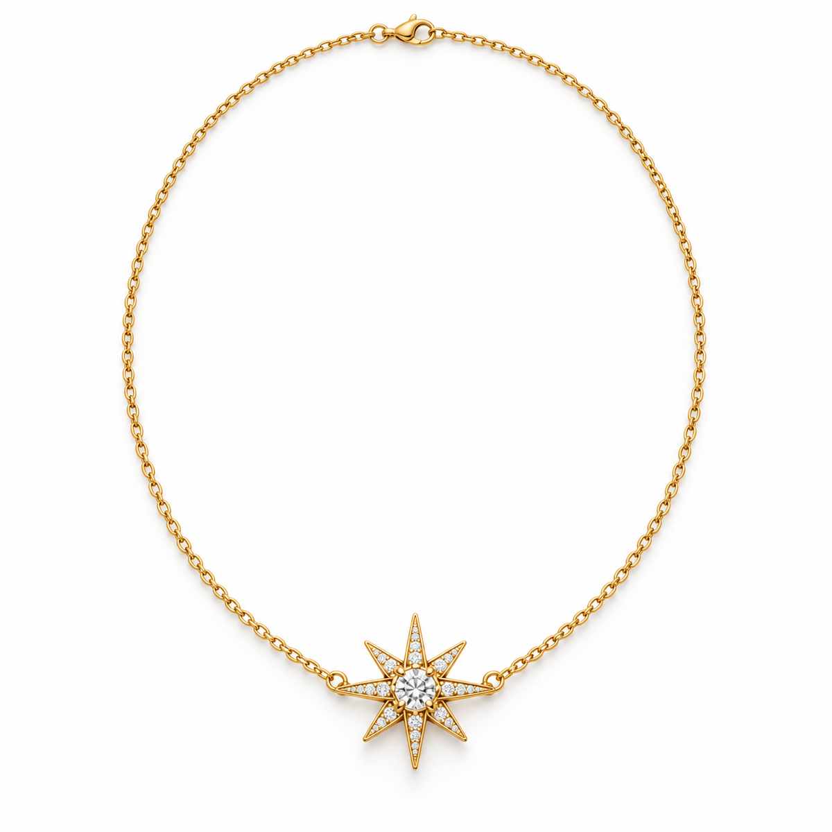 Stardust Necklace design rendering