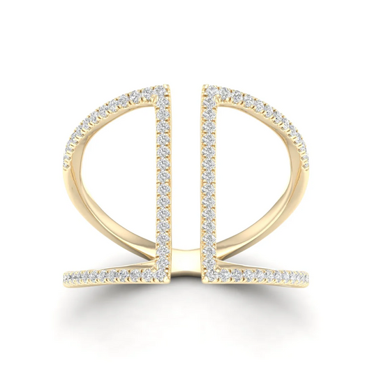 0.30Ctw Lab Grown Diamond Fashion Ring Band