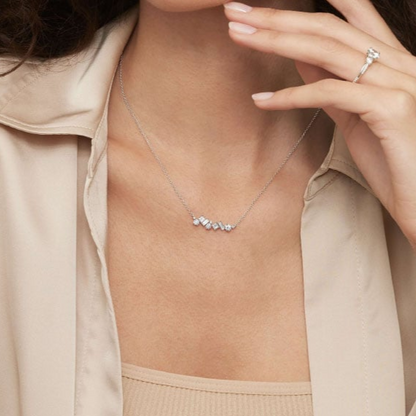 7/8 CTW Lab Grown Diamond Stardust Pendant