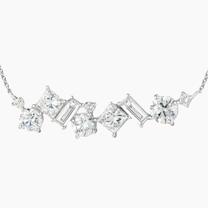 7/8 CTW Lab Grown Diamond Stardust Pendant