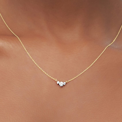 1/3 CTW Lab Grown Diamond Customized Pendant