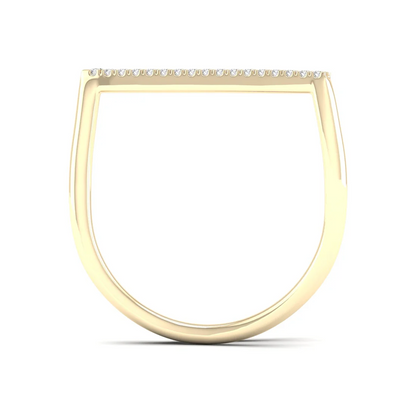 0.12Ctw Lab Grown Diamond V Band