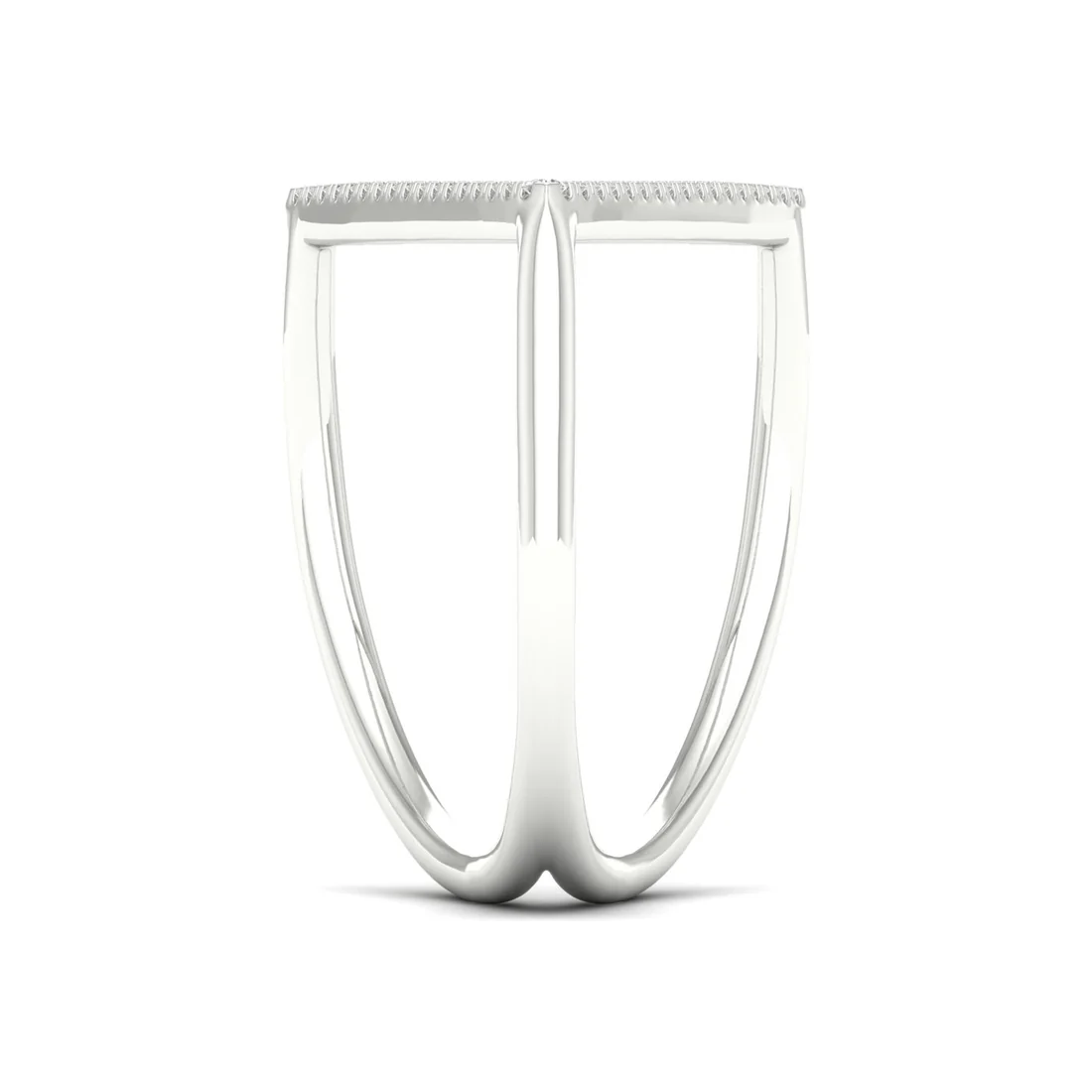 0.12Ctw Lab Grown Diamond V Band