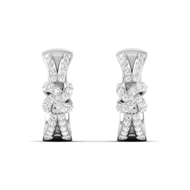 Au Noeud Hoop Earring