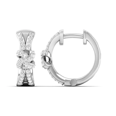 Au Noeud Hoop Earring