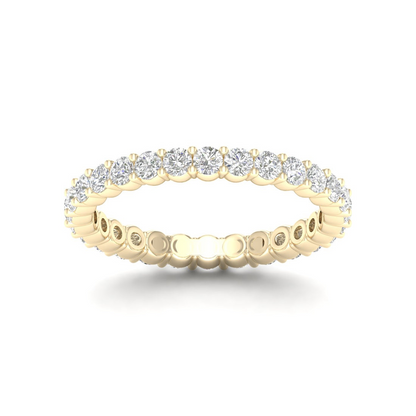 1 CTW Round Eternity Lab Grown Diamond Wedding Band