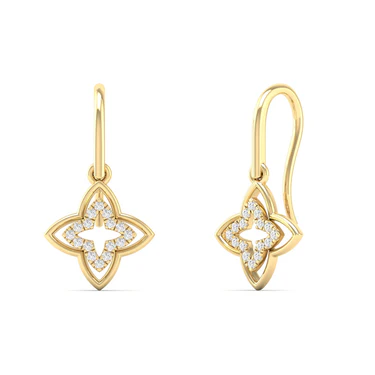 Venetian Princess Clover Drop Earrings