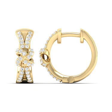 Au Noeud Hoop Earring