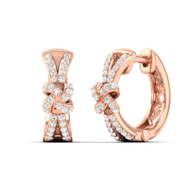 Au Noeud Hoop Earring