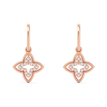 Venetian Princess Clover Drop Earrings