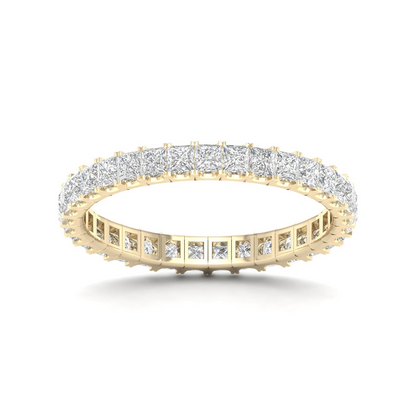 1 CTW Princess Eternity Lab Grown diamond Wedding Band