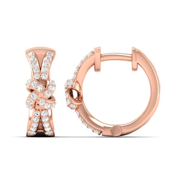 Au Noeud Hoop Earring