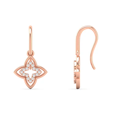Venetian Princess Clover Drop Earrings