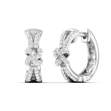 Au Noeud Hoop Earring