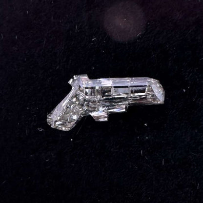 Antique Gun Fancy Shape Loose Lab Grown Diamond
