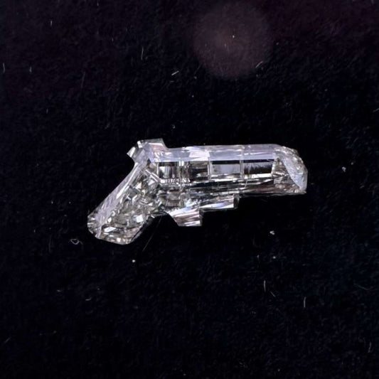 Antique Gun Fancy Shape Loose Lab Grown Diamond