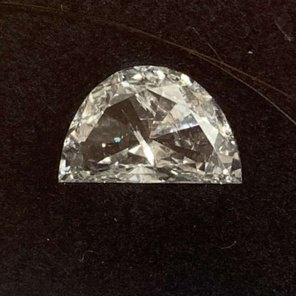 Antique Half Moon Fancy Lab Grown Diamond