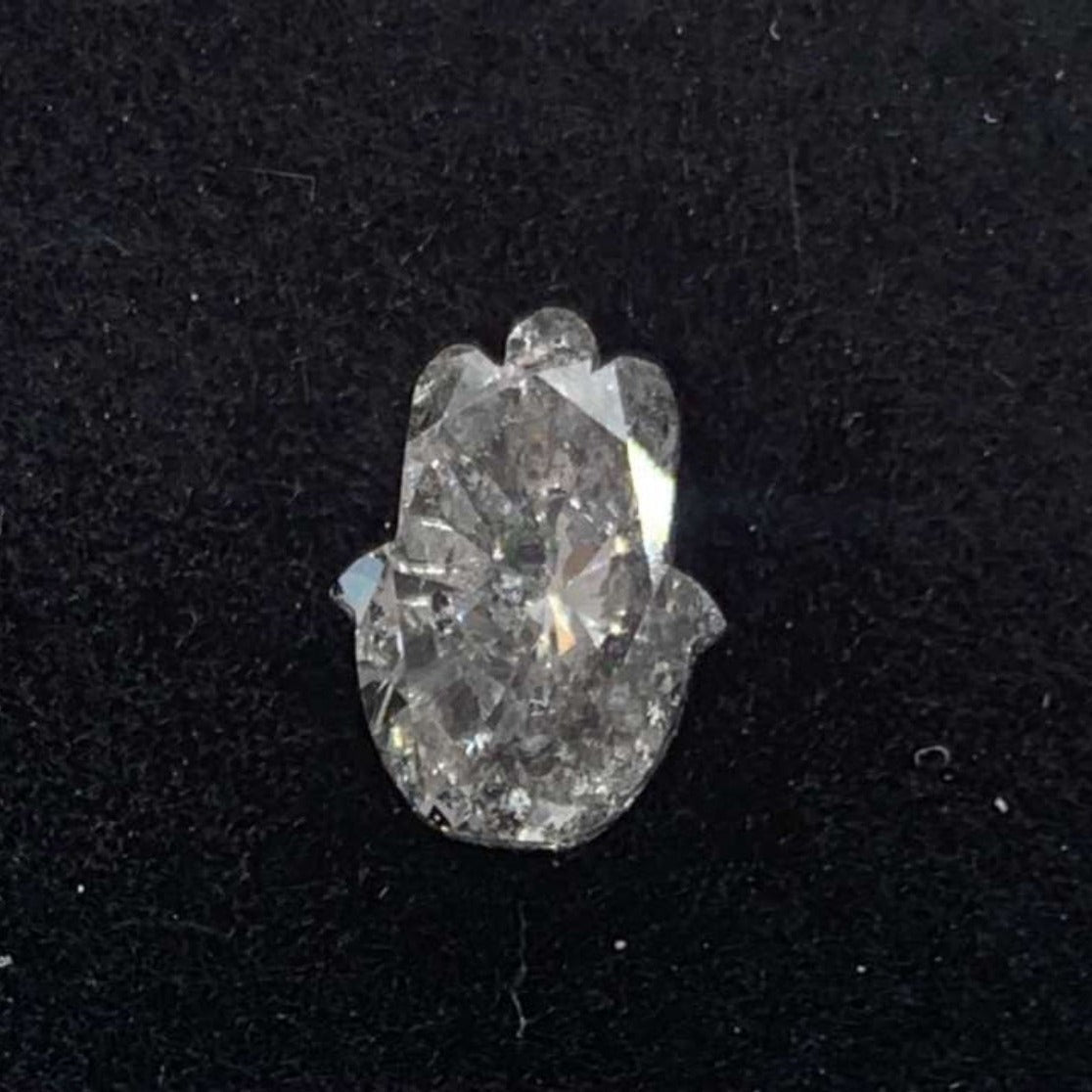 Hamsa Fancy Cut Lab Grown Loose Diamond