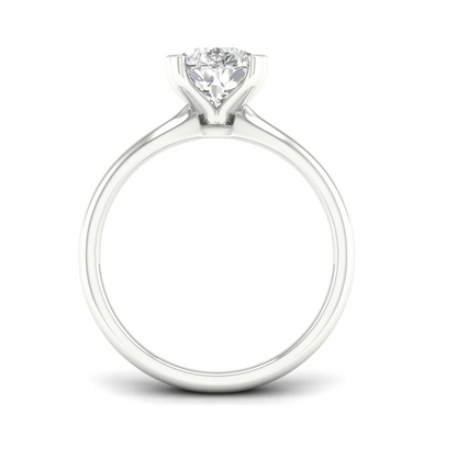 2 CTW Pear Lab Grown Diamond Solitaire Rings