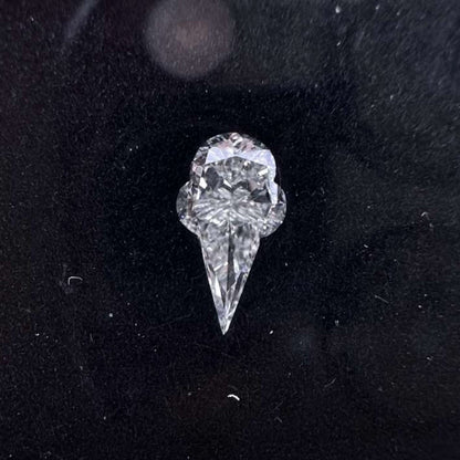 Ice Cream Cone Shape Loose Lab Grown Diamond
