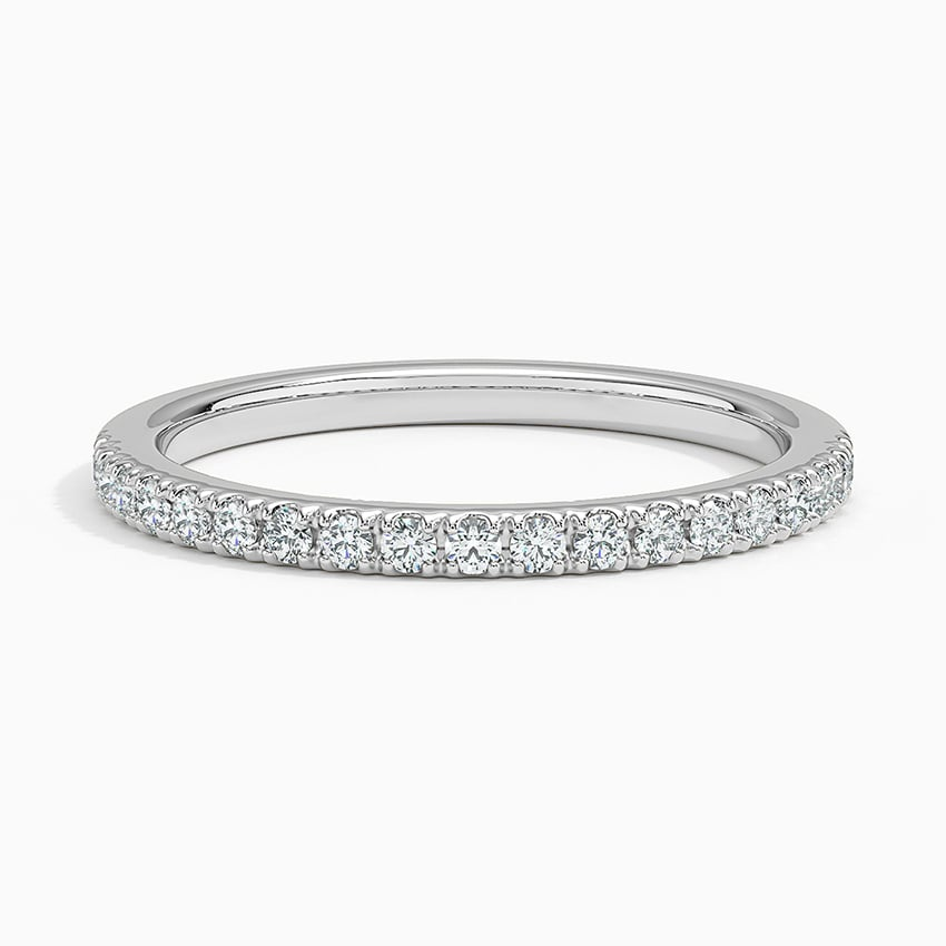 0.21 CTW Round Lab Grown Diamond 10k Lab Grown Diamond Band