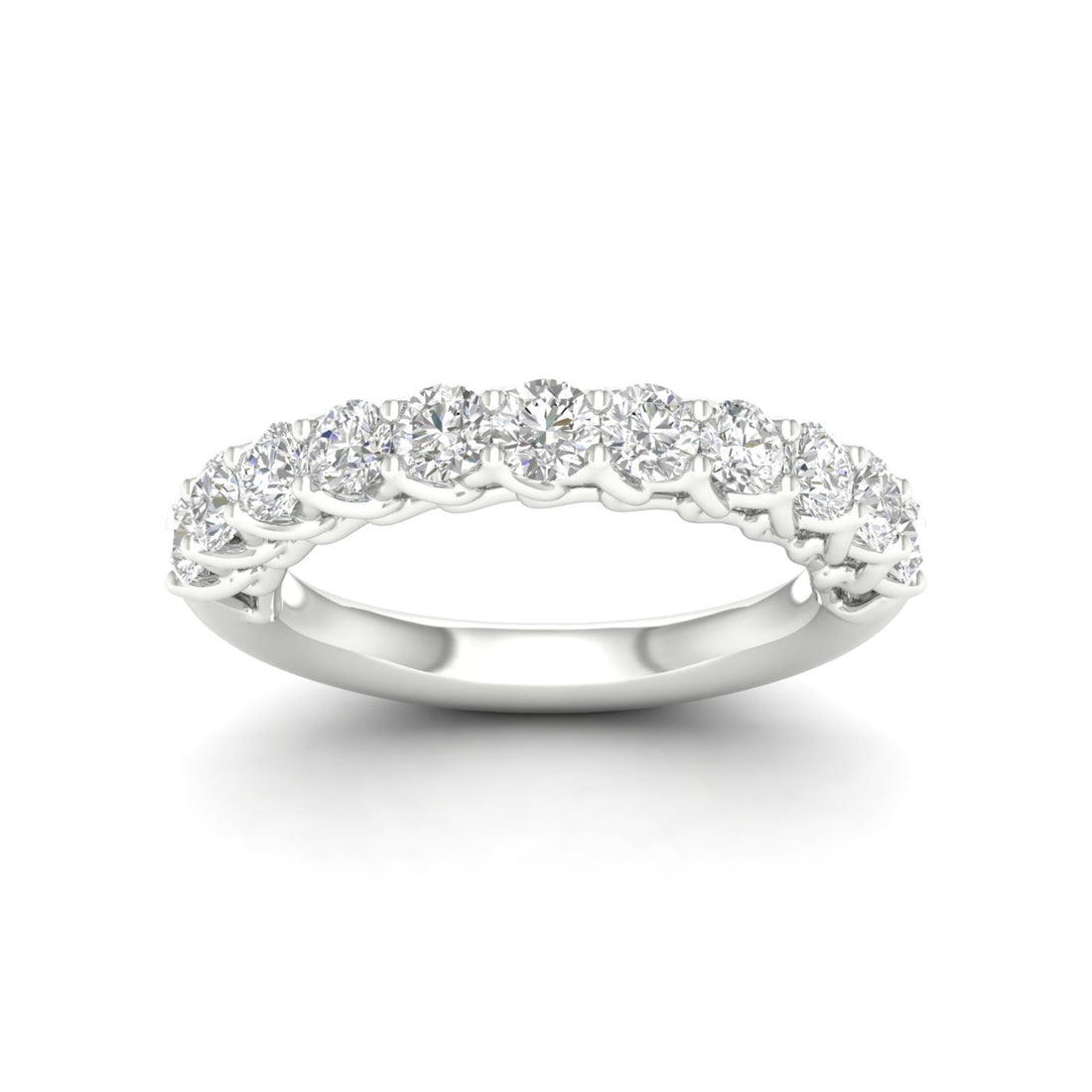1 CTW Entwine Anniversary Lab Grown Weddign Band