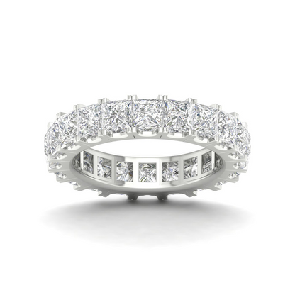 5 ctw Princess Eternity Lab Grown Diamond Wedding Band