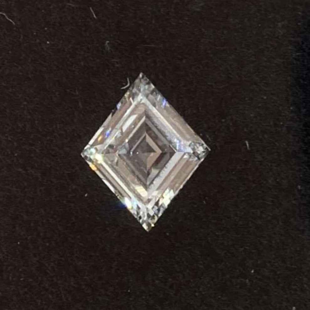 Lozenge cut Lab Grown Loose Diamond