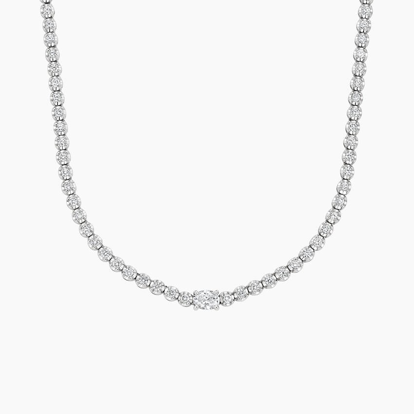 2.75 CTW Lab Grown Diamond Harriet Tennis Necklace