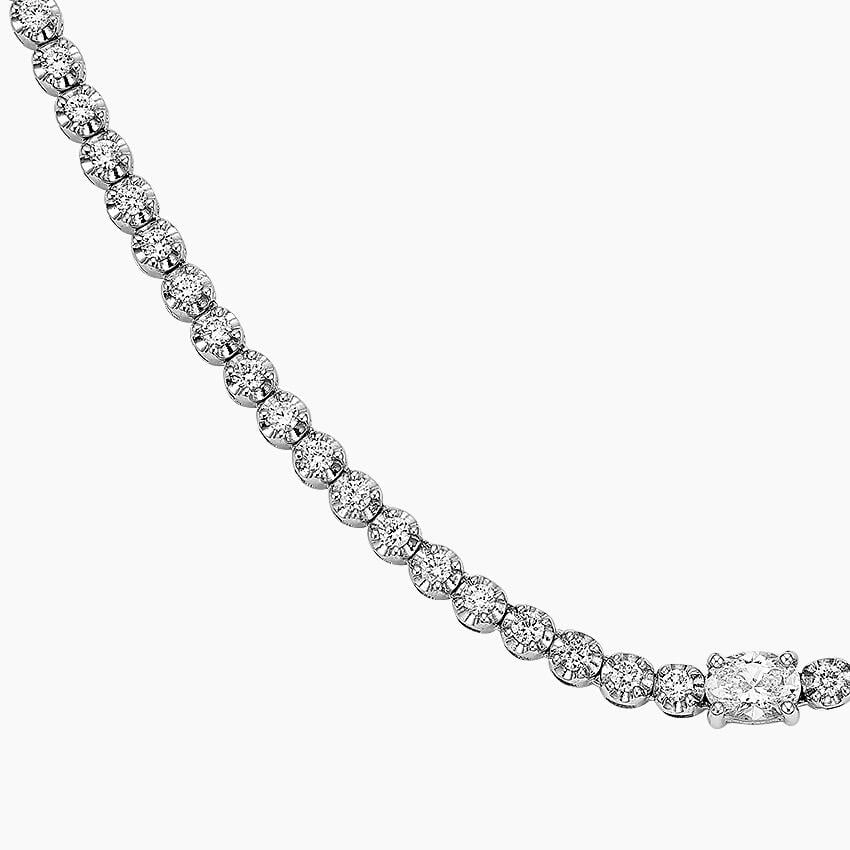 2.75 CTW Lab Grown Diamond Harriet Tennis Necklace