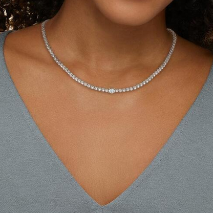 2.75 CTW Lab Grown Diamond Harriet Tennis Necklace