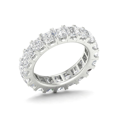 5 ctw Princess Eternity Lab Grown Diamond Wedding Band