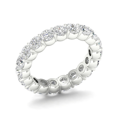 3 CTW Round Eternity Lab Grown Diamond Wedding Band