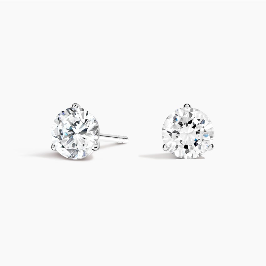 Perfect Martini 1 CTW Lab Grown Diamond Stud Earrings