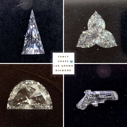 Antique Gun Fancy Shape Loose Lab Grown Diamond